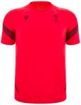 Macron Wales Rugby Training Shirt 2025 Adults - Red