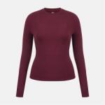 Slazenger Тениска Slazenger Women's Slaz Ess Cotton Slim Fit Long Sleeve T-Shirt - Burgundy
