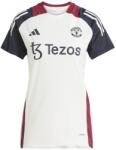 adidas Manchester United Training Shirt 2025 Womens - Off White/Black