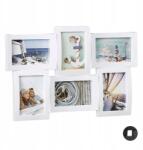Relaxdays Képkeret több mint 6 képhez fehér Relaxdays 33 x 47, 5 cm (10021998)