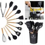  Konyhai eszközök készlet Szilikon kiegészítők Fa (5906111734344)