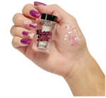 Oranjolie Professional Febble Chunky csillám Holografikus fehér 07