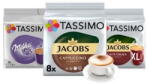 Jacobs Tassimo kapszula, Cafe Crema XL, Milka, Cappucino, 32 db