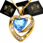 Mennica Świdnicka Nyaklánc Arany Ezüst 925 Szív Lánc Medállal Ajándék Anyának