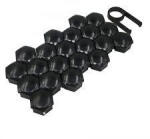 Jestic CSAVARVÉDŐ KUPAK FEKETE 21mm 20DB-OS (AS115398)