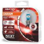 OSRAM Izzó 12V/51W/HB4 2db/+150% Osram Night Breaker Laser 9006NL (107959)
