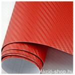 Maxeed Carbon dekor fólia, piros, 60x100m, öntapadós (AS44962)