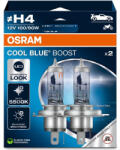 OSRAM Cool Blue Boost 12V 100/90W H4 Izzó (2 db) 62193CBB (62193CBB)