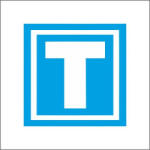 A-life T betű Mágneses tanuló vezető matrica ( kicsi ) 10x10cm fényvisszaverős (AS 107869)