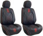Autolife Prémium 3D Műbőr 2db-os üléshuzat - Légzsákos - Légáteresztő (01822) - akcio-shop