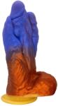 Passion Labs Dildo Fantasy No. 57 cu Ventuza, Silicon Lichid, Multicolor, 21.6 cm, Passion Labs
