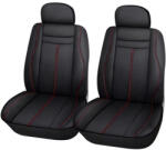 A-life Üléshuzat Műbőr 1+1 ülésre Fekete - Piros légzsákos ülésre (126608)