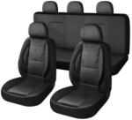 A-life Univerzális üléshuzat szett Légzsákos - Műbőr fekete oldaltámaszos erős (107704)