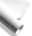 Car-S Carbon dekor autó fólia, fehér, 75x200cm, öntapadós karbon (AS0264)