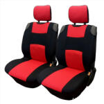 Akció-Shop. hu Üléshuzat univerzális betétes kárpit fekete-piros első ülésekre (83710)