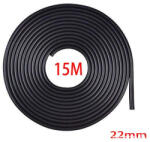 HD Fekete oldal dekorációs csík 15m / 8mm (21252)