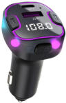 Autolife C49 Bluetooth kihangosító 5.3+EDR RGB - FM/Transmitter - 12/24V (53036)