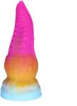 Passion Labs Dildo Fantasy No. 63 cu Ventuza, Silicon Lichid, Multicolor, 20.5 cm, Passion Labs