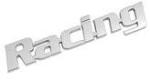 Carpoint Króm Autó Logó felirat Racing (13993)