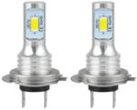 A-life IZZÓ LED H7 SMD LED IZZÓ CANBUS 10-30V 7, 5W 3030 2db. Autó izzó (AS102744)