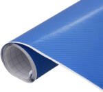 Car-S Carbon dekor fólia, kék, 60x100m, öntapadós (44959)
