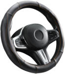 Autolife DW-5055OR Valódi bőr kormányvédő szellőző lyukacsos Narancs varrásos mintával (00986)