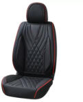 Car-S Üléshuzat Bőr-szövet PRÉMIUM univerzális üléshuzat FEKETE (67892)