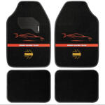 MOMO Autószőnyeg Szett Univerzális Racing Fekete/Piros Hímzett (Szövet) (CM4A7BR)