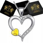 Mennica Świdnicka Nyaklánc Ezüst 925 Szív Lánc Medállal Ajándék Női