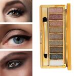  9 színű csillogó szemhéjfesték paletta sminkkészlet csillogó szemhéjfesték paletta (738253763471)