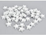  Fehér fa csillag vastag 2cm 50db/csomag - papelito