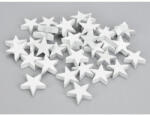  Fehér fa csillag vastag 3cm 40db/csomag - papelito