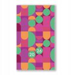 Vikpap heti napló Kerekek 2026, 10 × 17 cm (DK06-26)