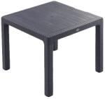 Mira-N Квадратна маса novussi classi rattan АНТРАЦИТ (0142302)