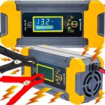 Powermat Akkumulátoros Mikroprocesszoros Egyenirányító 6/12/24V