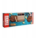 Pure&Good Karamell keksz, cukormentes tejcsokoládéban, 128g, 23.12. 2025-ig (5903111903824)