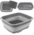 ORION Összecsukható Szilikon Edényszárító Csepegtető Kemping Szárító (720809)