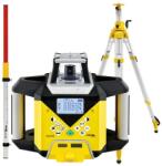 Nivel System Pachet nivelă laser rotativă Nivel System NL640G Digital, cu receptor RD600 Digital, cu pante digitale X/Y, trepied SJJ32, stadie LS35 (NL640G Digital SJJ32 LS35)