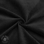  Kordbársony 6W WASHED STRETCH black