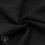  Lenvászon előmosott black