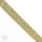  Szegőgumi glitter 20 mm yellow