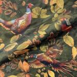  Dekorációs anyag VELVET Pheasant Forest Leaf