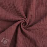  Dupla géz/muszlin rouge