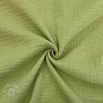  Dupla géz/muszlin old lime ORGANIC