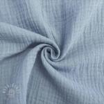  Dupla géz/muszlin blue ORGANIC