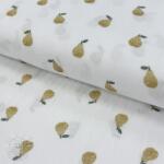  Dupla géz/muszlin Pears design A digital print