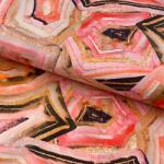  Viszkóz STRETCH Somer design B digital print