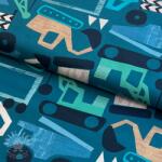  Pamutvászon Vehicles petrol digital print