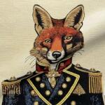  Dekorációs anyag GOBELIN PREMIUM Fox Admiral Statue PANEL