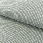  Dupla géz/muszlin YARN DYED Stripes old green